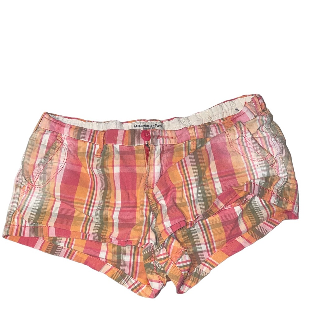plaid shorts